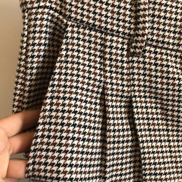 Mexx houndstooth wide leg trouser pants high rise - Picture 6 of 11